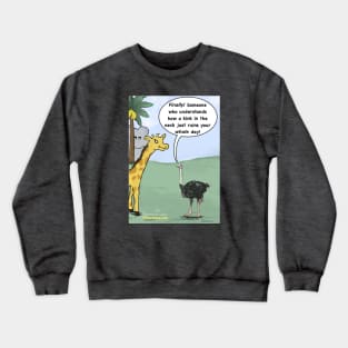 Pain in the Neck Crewneck Sweatshirt